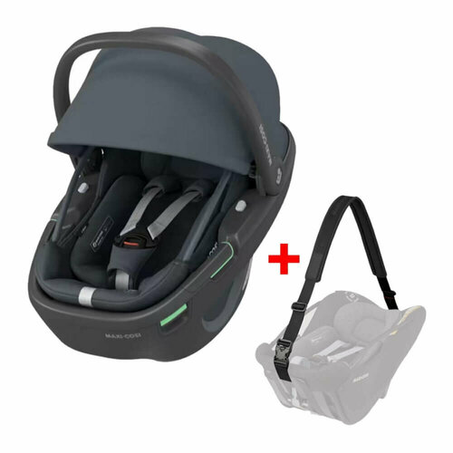 фото Автолюлька группа 0+ (до 13 кг) maxi-cosi coral 360, essential graphite