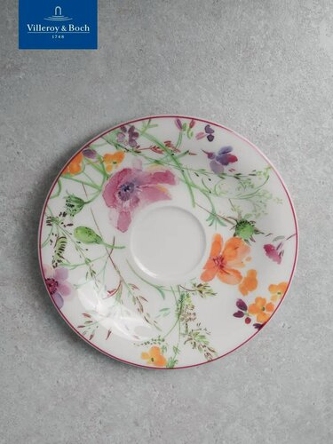 Изображение товара Блюдце к чашке для завтрака 19 см, Mariefleur Basic, Villeroy & Boch, Премиум-Фарфор