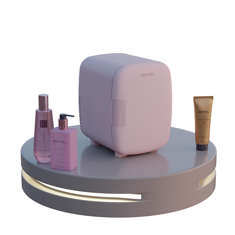 Мини холодильник для косметики и напитков Meyvel MB-04C4P