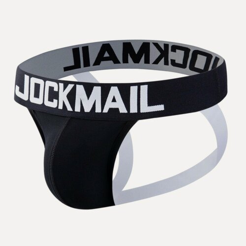 Изображение товара Мужские трусы джоки черные JOCKMAIL JM4038-2 хлопок/спандекс XL (50)