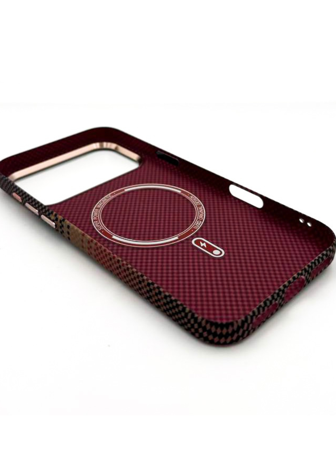 Чехол LUXO Life+"SUN SET", карбон, MagSafe, для iPhone 17 Pro Max — фото 1