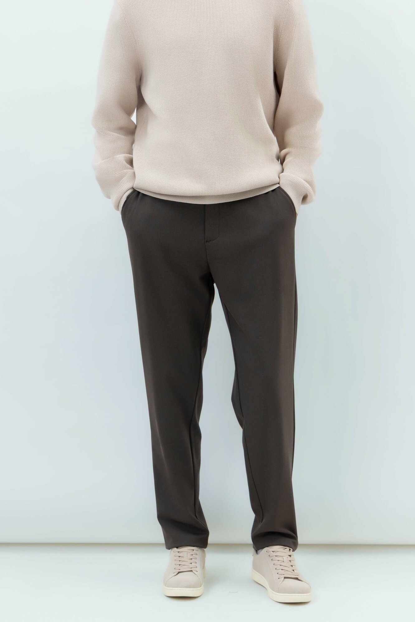 Брюки классические TERRA PRO, размер 32, brown