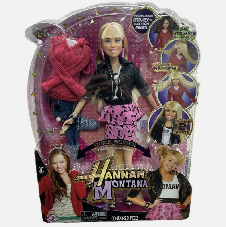 Hannah Montana Куклы принцессы Можно переодеться в куклу Барби