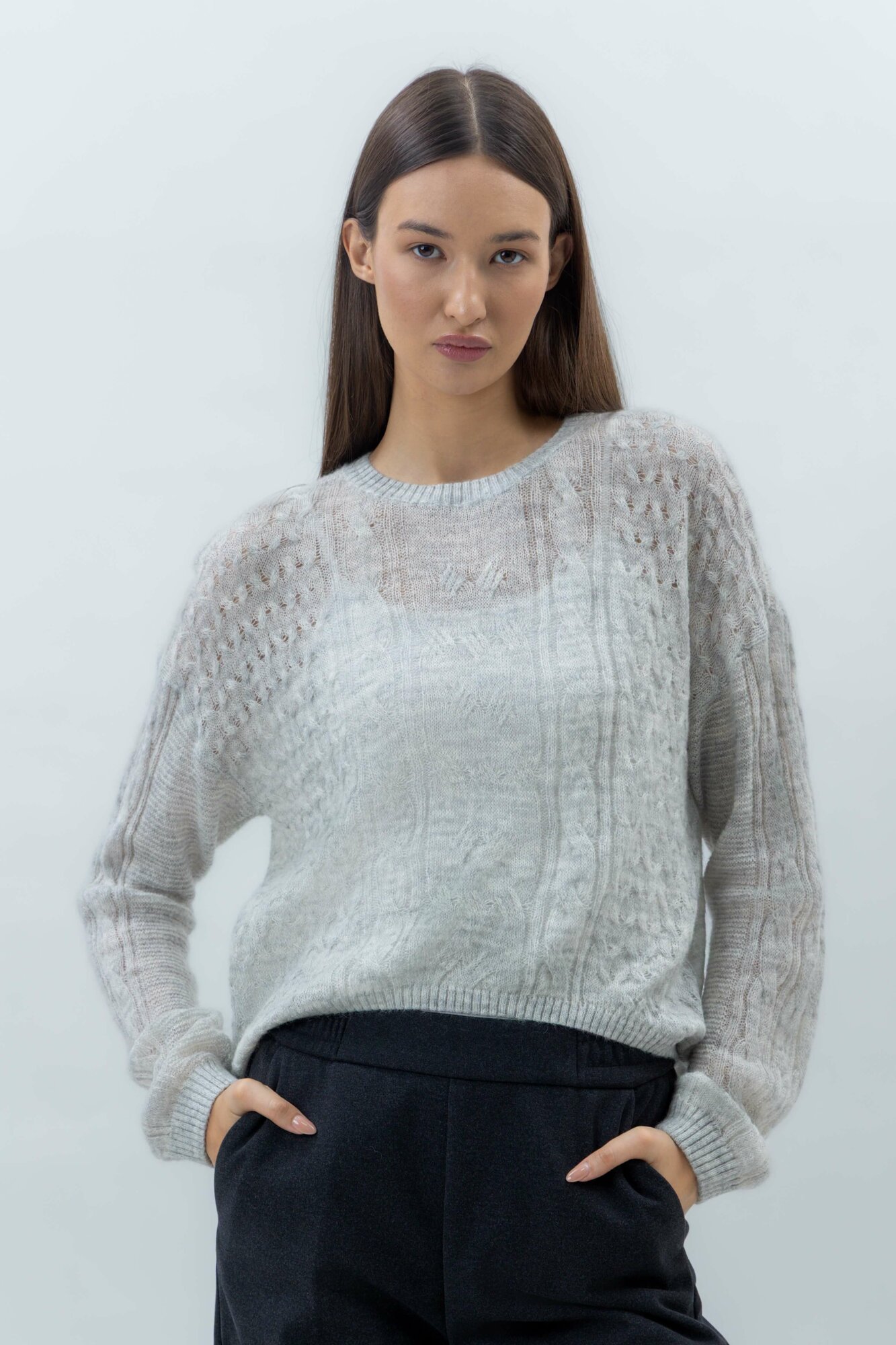 Джемпер TERRA PRO, размер S, grey — фото 1