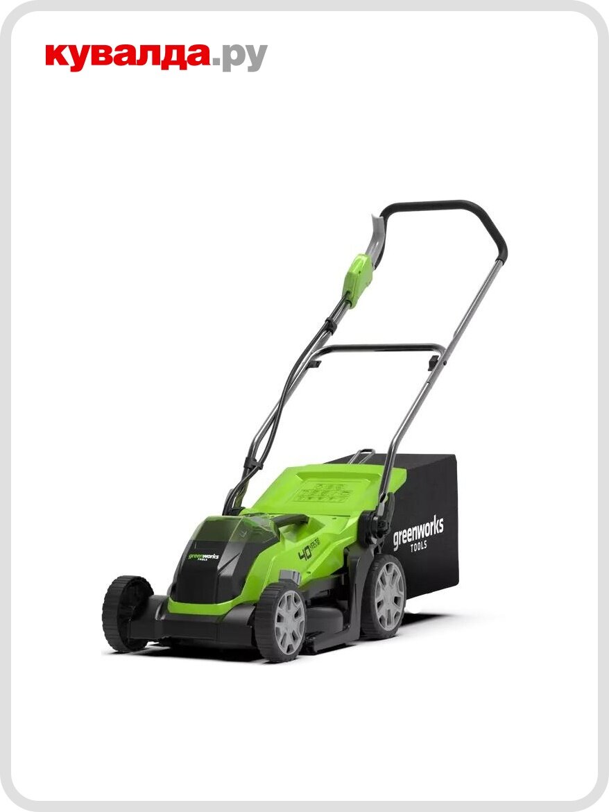 Газонокосилка аккумуляторная GREENWORKS G40LM35K2 40V