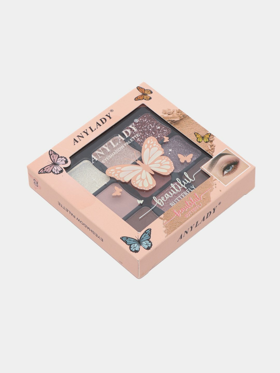 Тени для глаз, палетка для век и глаз с матовыми и блестящими оттенками — фото 1