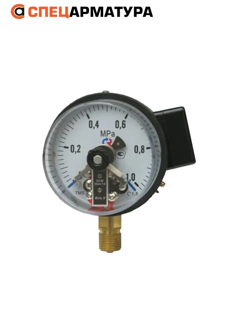 Манометр электроконтактный ТМ-510Р.05(0-1,0МРа)M20x1,5.1,5