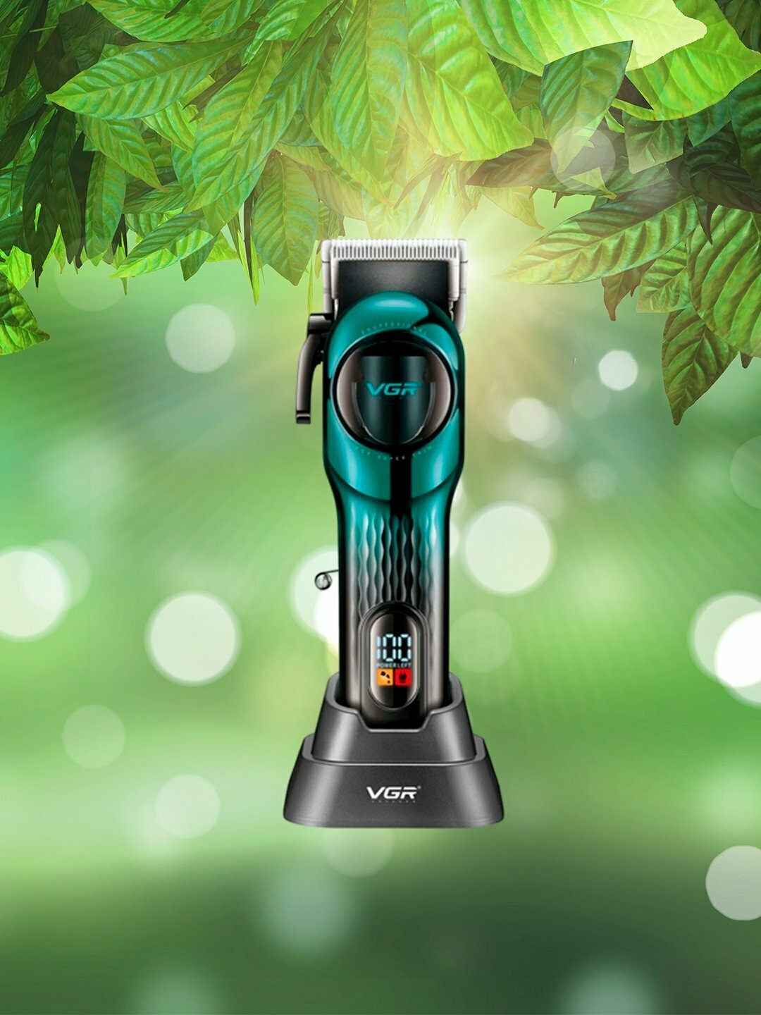 Профессиональная машинка для стрижки VGR V-166, для бороды, усов, волос, тела и бровей, USB