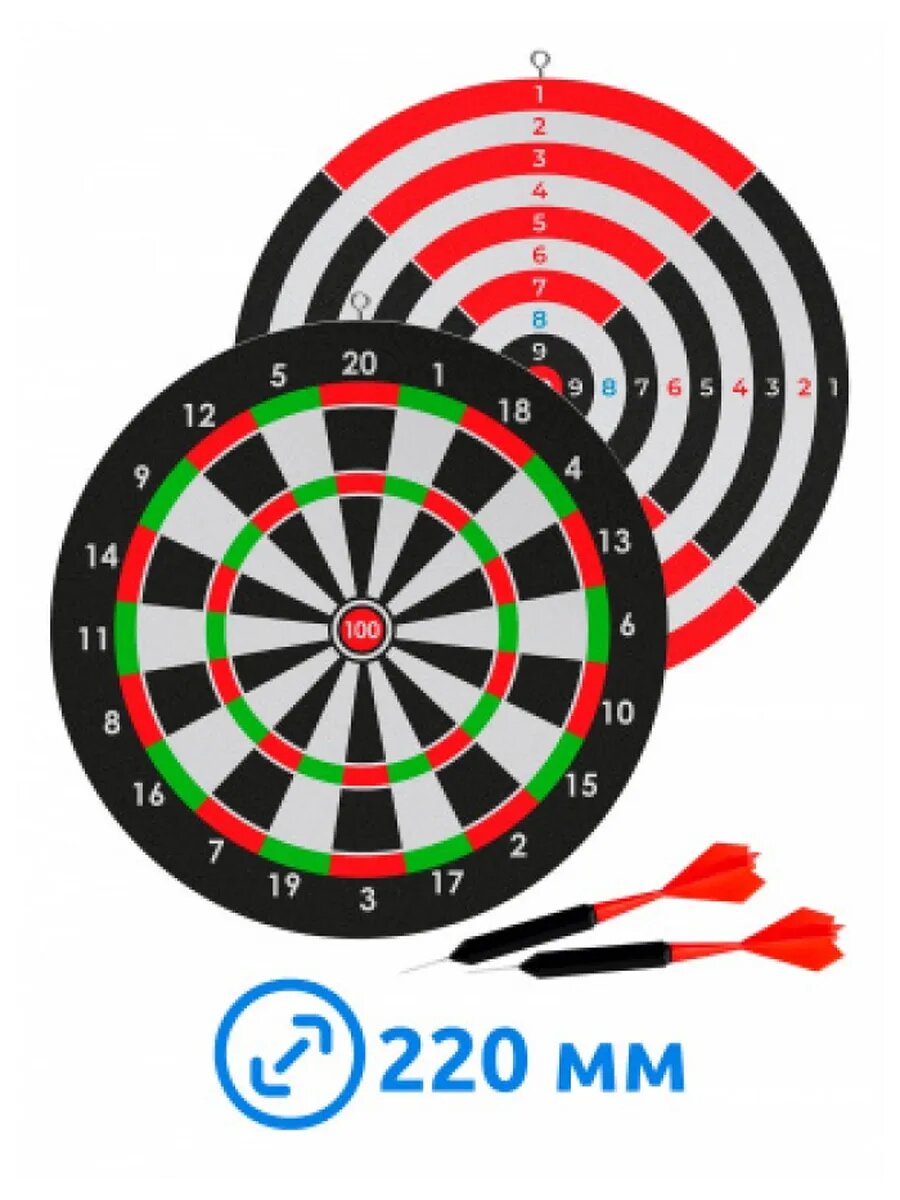 Дартс круглый d220мм