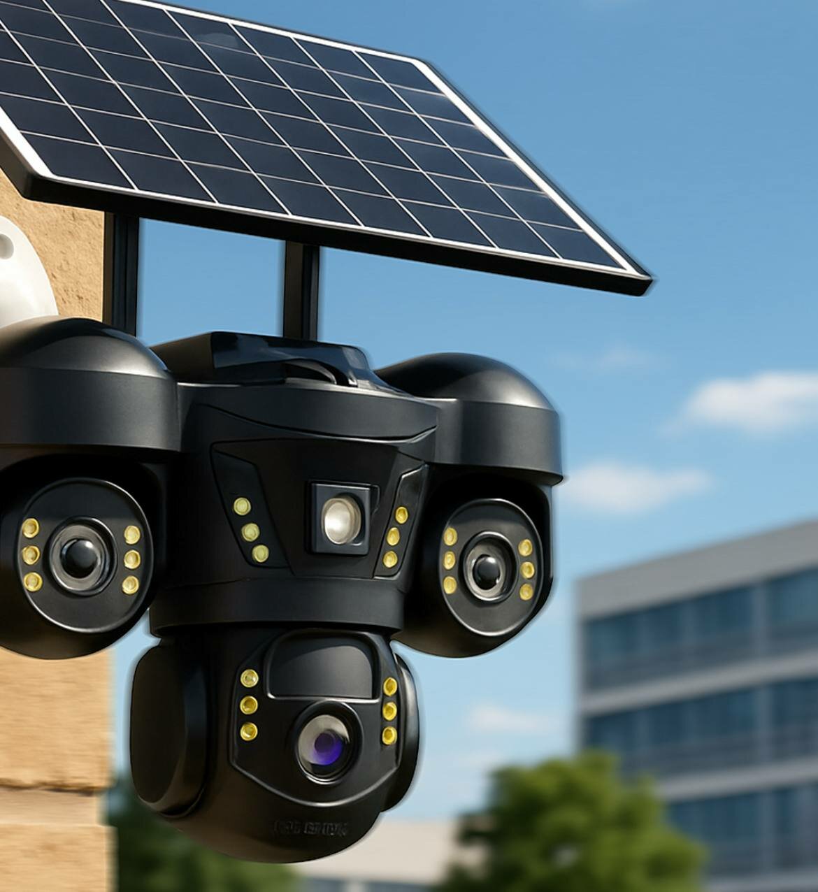 Камера видеонаблюдения, 4G камера, водонепроницаемая, уличная, датчик движения, микрофон 3 kamera