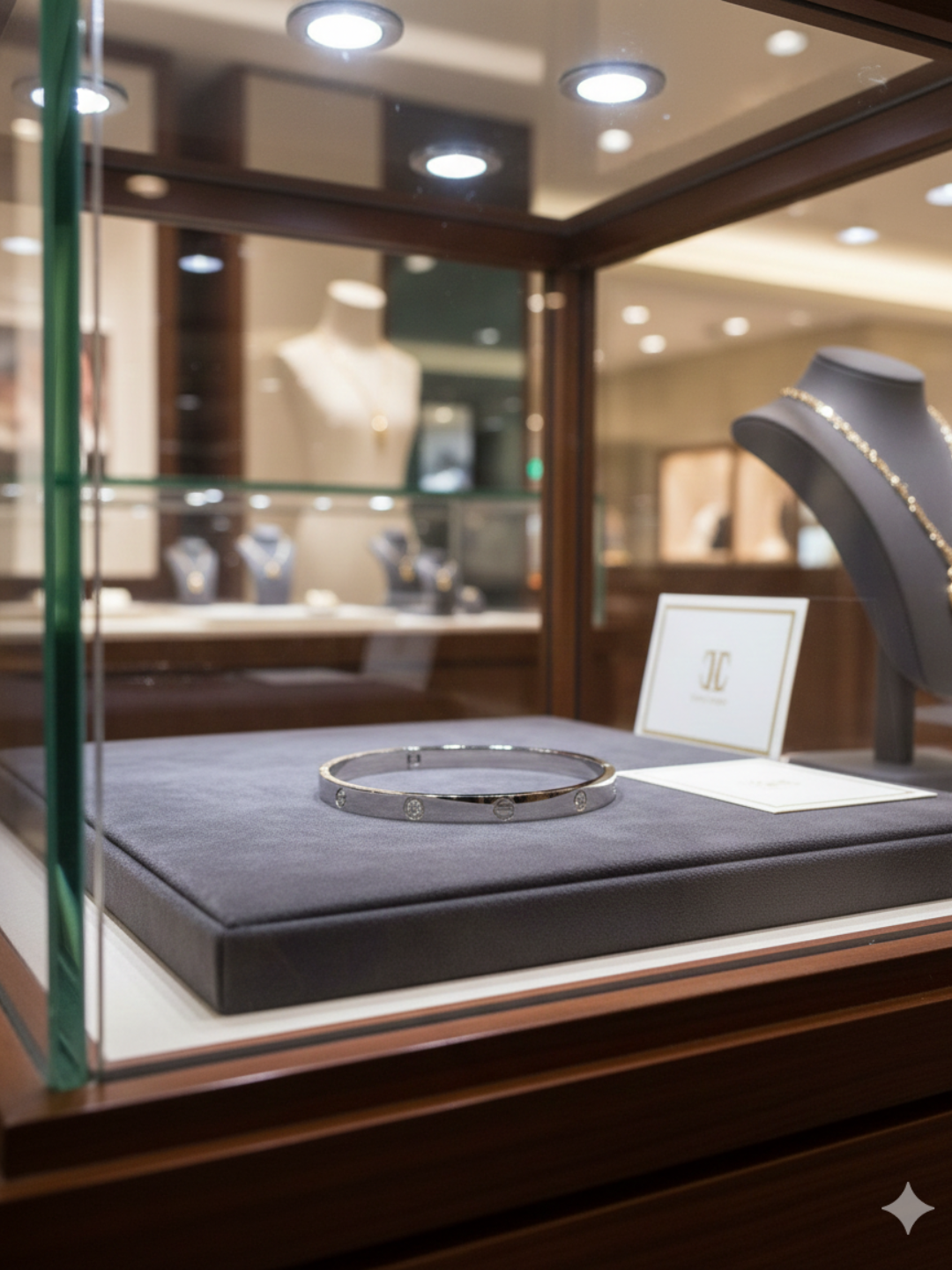 Комплект бижутерии: браслет, каучук, размер кольца 18.4, размер браслета 18 см — фото 1