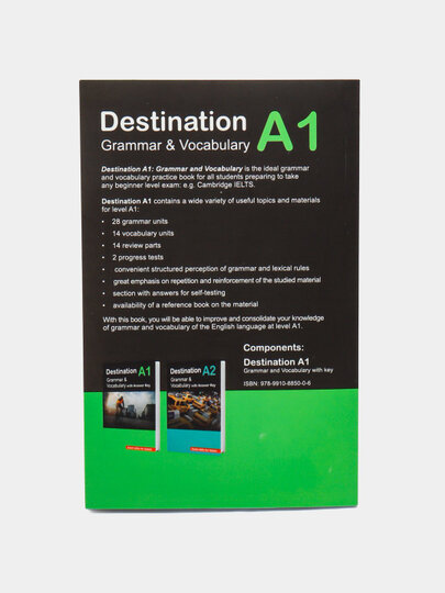 Книга, Destination A1 Grammar&Vocabulary with Answer Key — фото 1