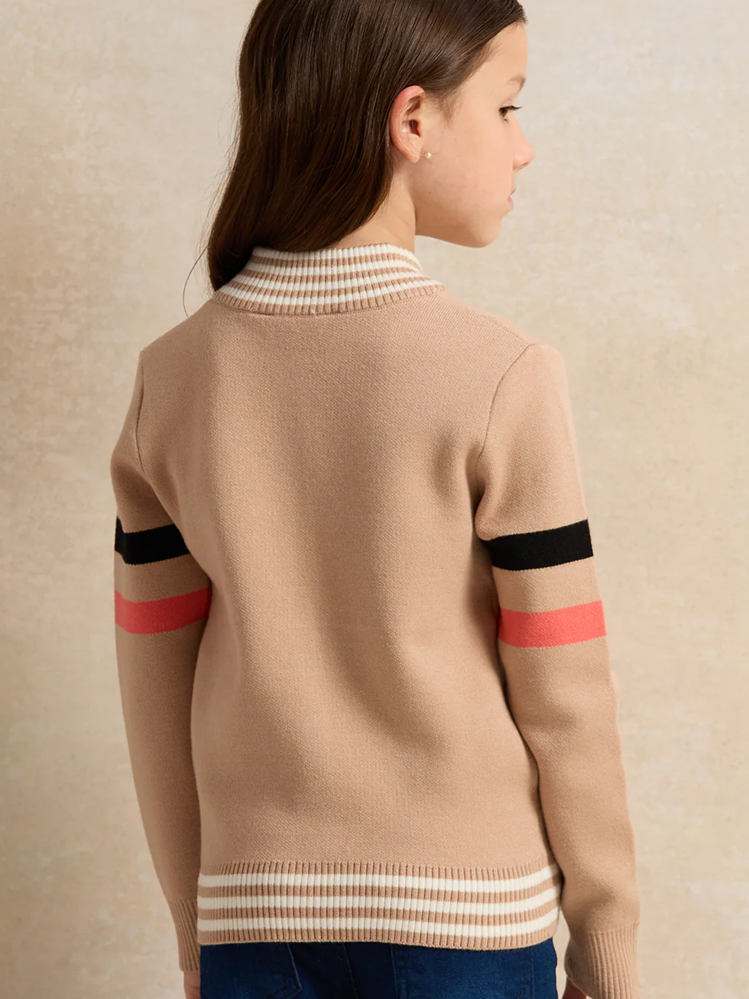 Пуловер REDTAG, размер 6-7 лет, beige — фото 1