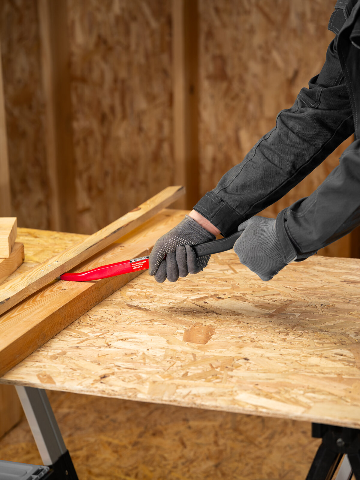 Лом-гвоздодер усиленный Matrix 450х25х12 мм 25231 — фото 1