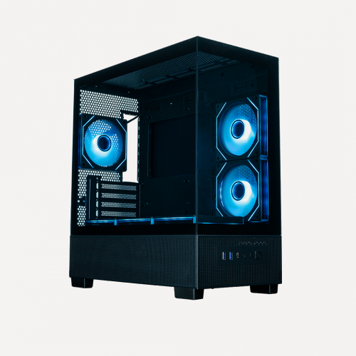 Изображение товара Корпус Xastra Q500M 6ARGB-C10-UC, черный