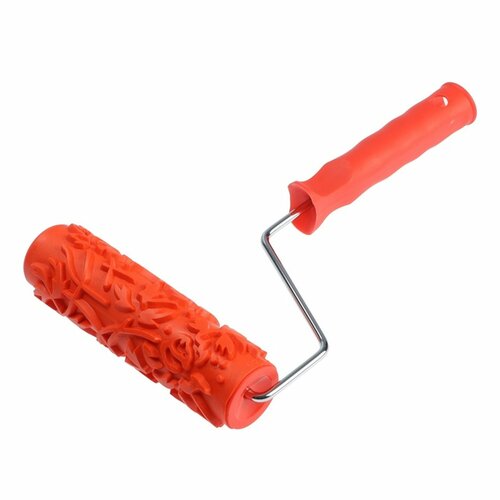 Валик декоративный тундра резиновый розы рукоятка d6 мм 180 мм 835₽