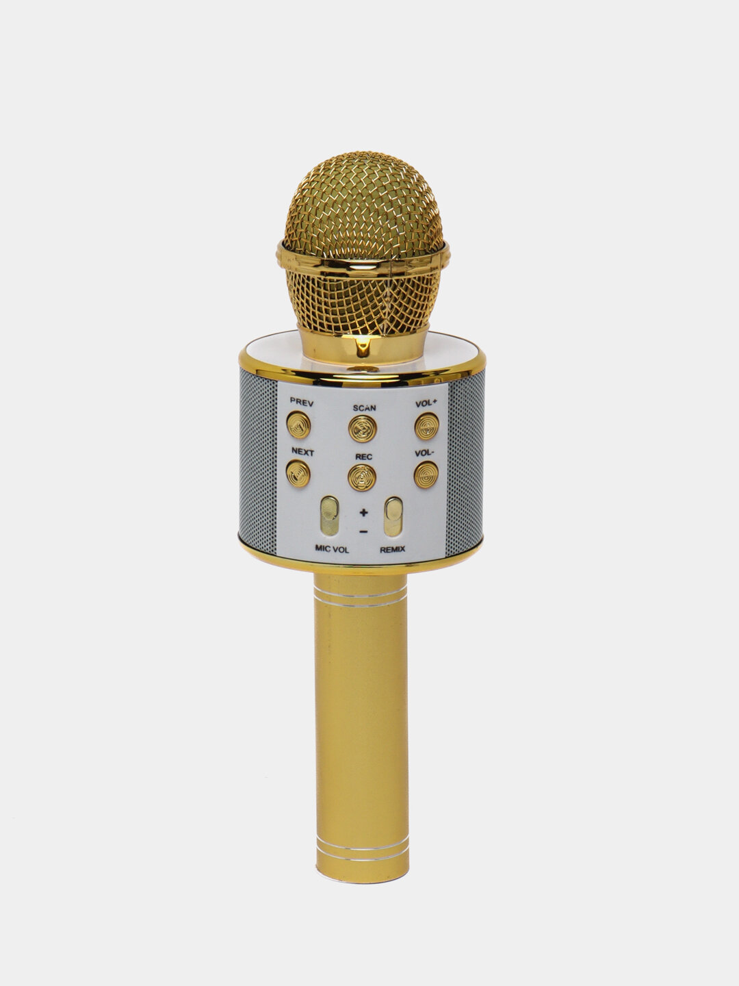 Микрофон WS-858, беспроводной, с колонкой Bluetooth, USB, для караоке