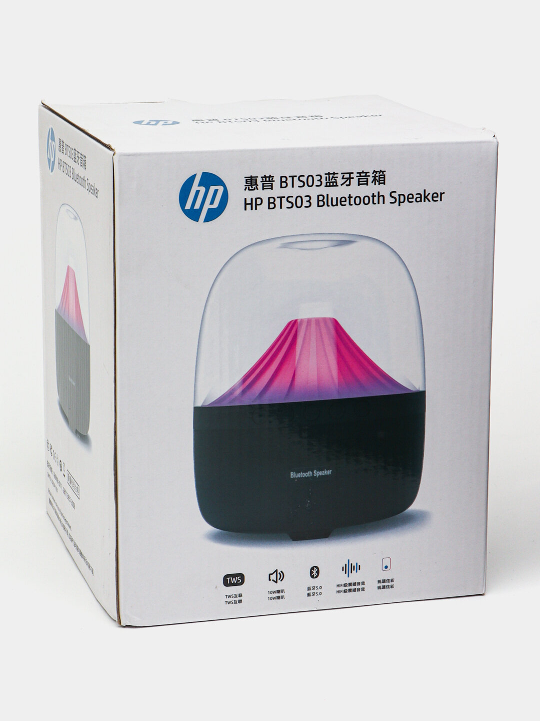 Динамик HP BTS03 RGB, Bluetooth колонка RGB Bluetooth HP BTS03