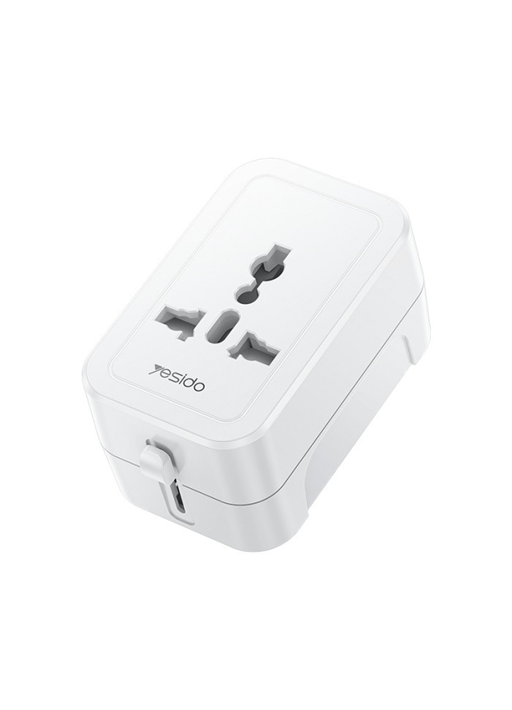 Адаптер Yesido MC32, 1380Вт, для мульти-национальных розеток