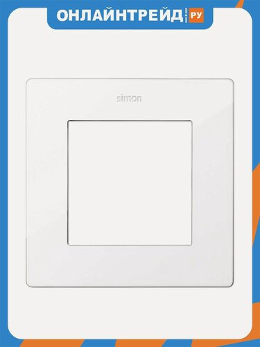 Изображение товара Рамка Simon 1-м 24 белый, 2400610-030