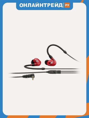 Изображение товара Наушники Sennheiser IE 100 PRO, красный