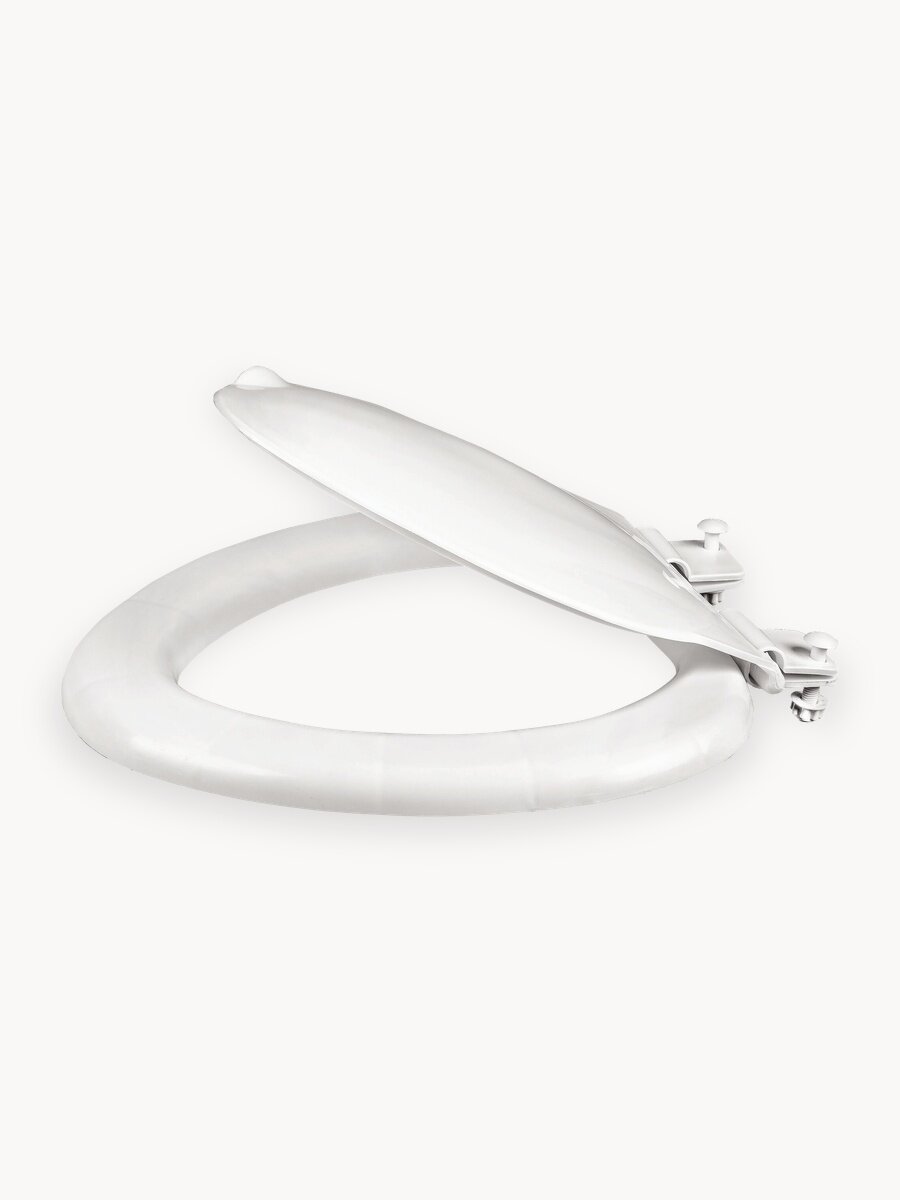 Сиденье для унитаза Вирпласт пластиковое с креплениями