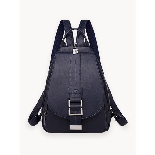 Модный рюкзак женский Blue art bags темно-синий