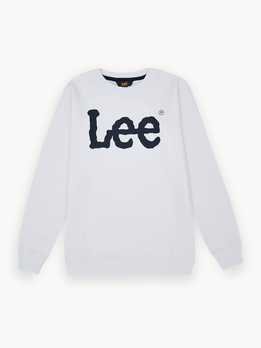 Свитшот Lee, размер 12-13 лет, белый,