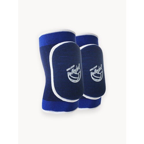 Наколенники спортивные ONLYTOP Volleyball, размер S/M, цвет синий