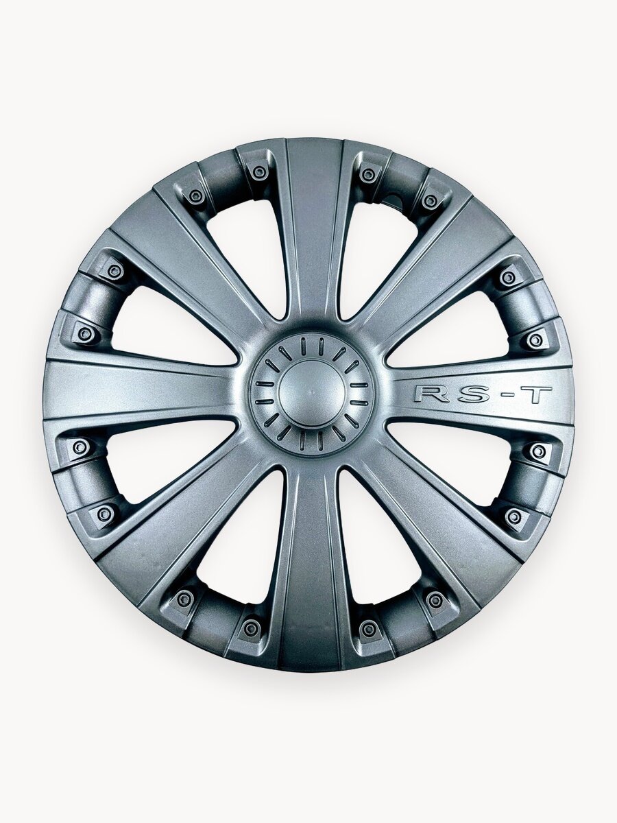 Колпаки старт RST-R14, для легковых авто, 14", крепление защёлки, 4 шт