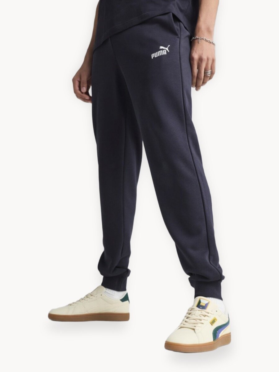 Брюки спортивные PUMA ESS No. 1 Logo Sweatpants TR cl, размер M, синий