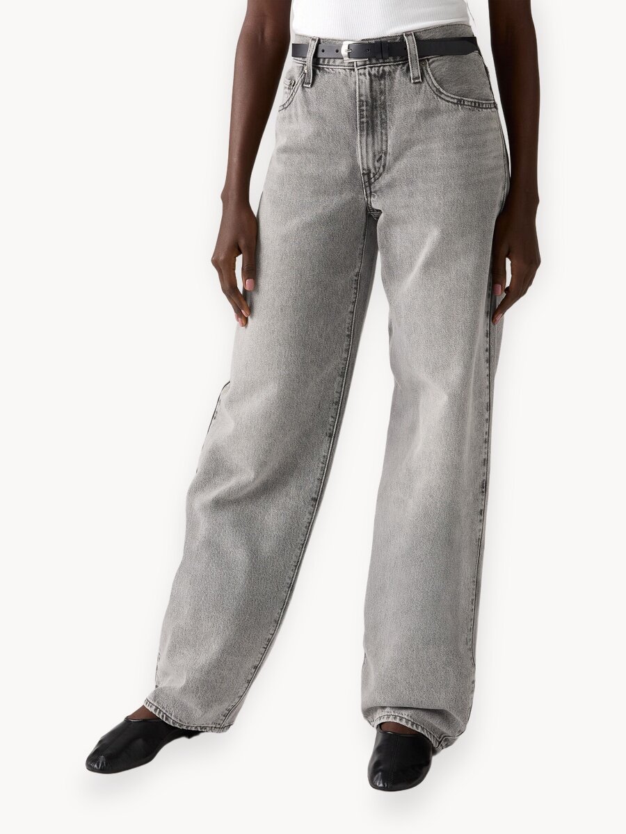 Джинсы бойфренды Levi's Baggy Dad, размер 29/32 JEAN, серый