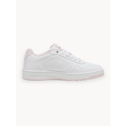 фото Кеды puma court classy, размер 3.5 uk, белый/розовый