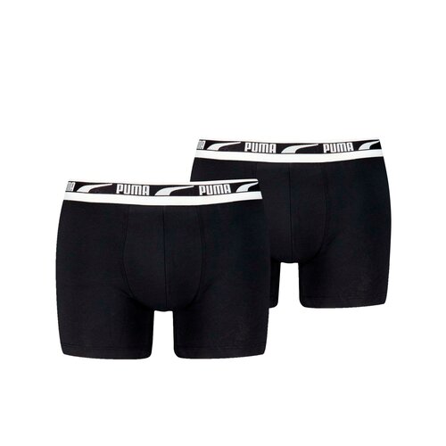 Трусы PUMA MEN GRADIENT WAISTBAND BOXER 2P, размер S, черный 2