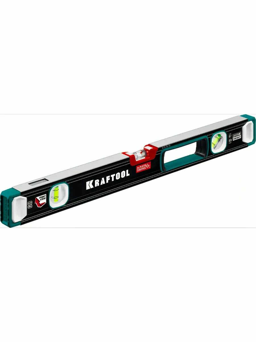 KRAFTOOL A-RATE CONTROL 600 мм с зерк. глазком уровень