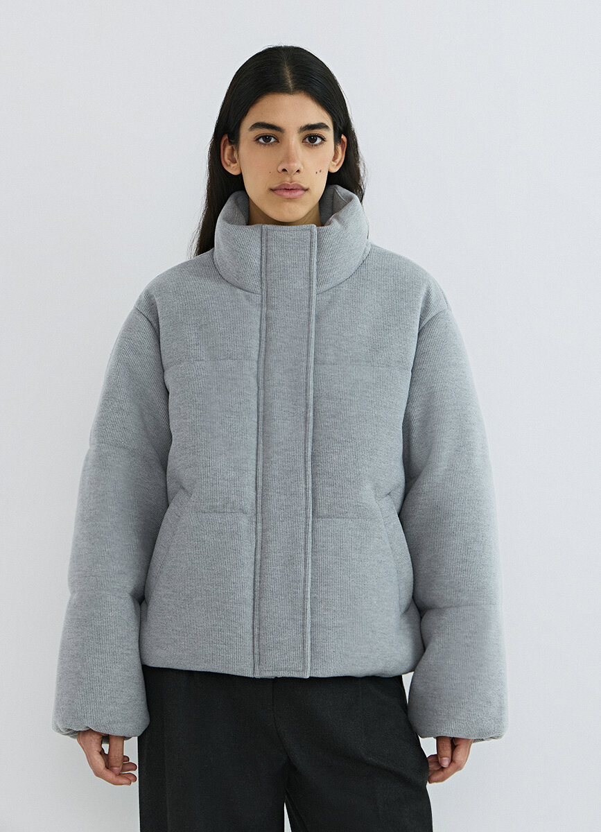 Куртка O'STIN размер XS светло-серый