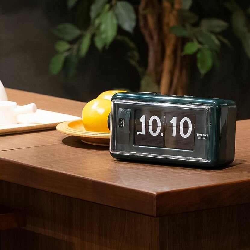 AL-30 Green AM/PM Часы настольные с будильником — фото 1