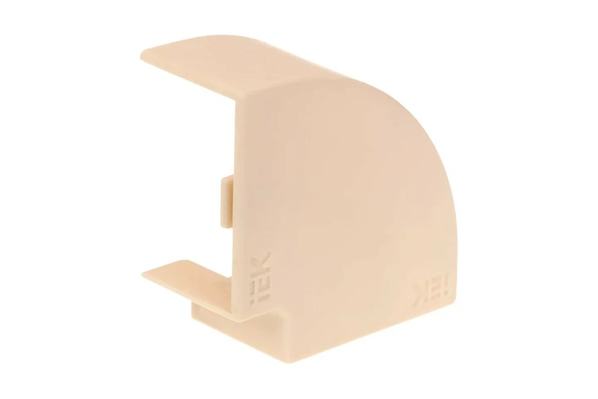 Поворот IEK ELECOR 90град КМП 20x10 сосна 4шт. компл EL-KK10D-P-020-010-K34