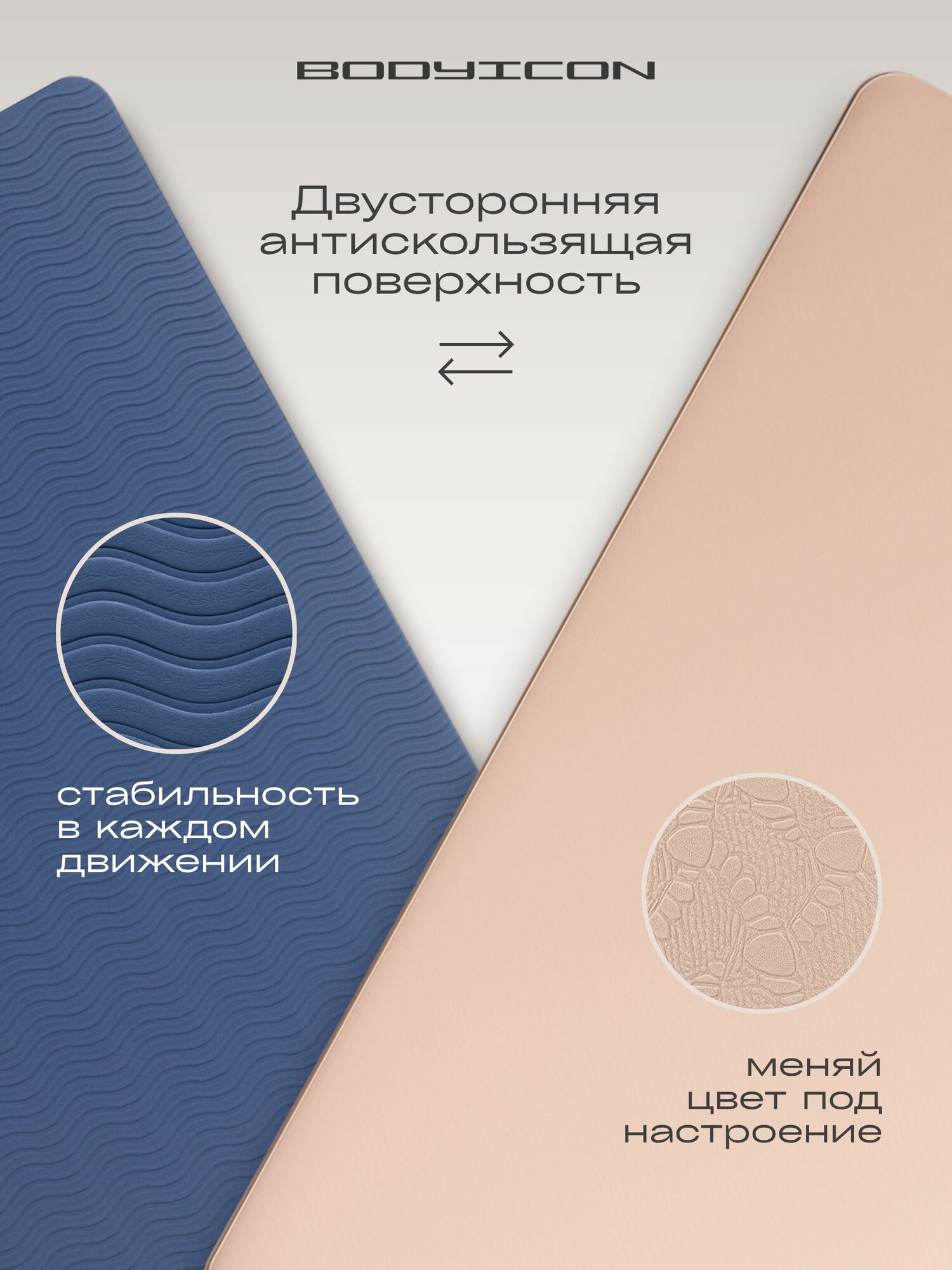 Коврик для йоги и фитнеса — фото 1