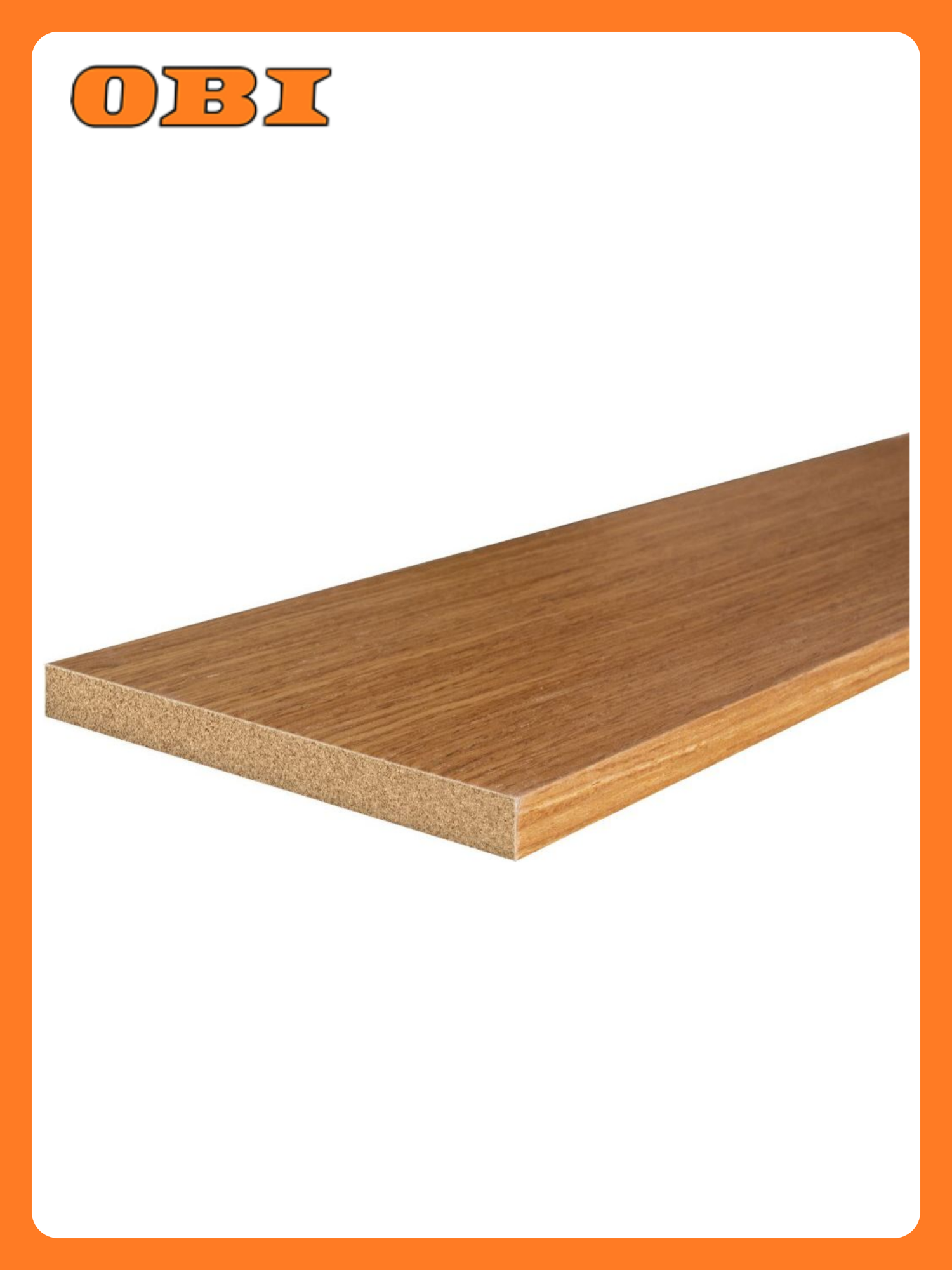 Добор дверной BELWOODDOORS МДФ шпон коричневый 2070х100х10 мм