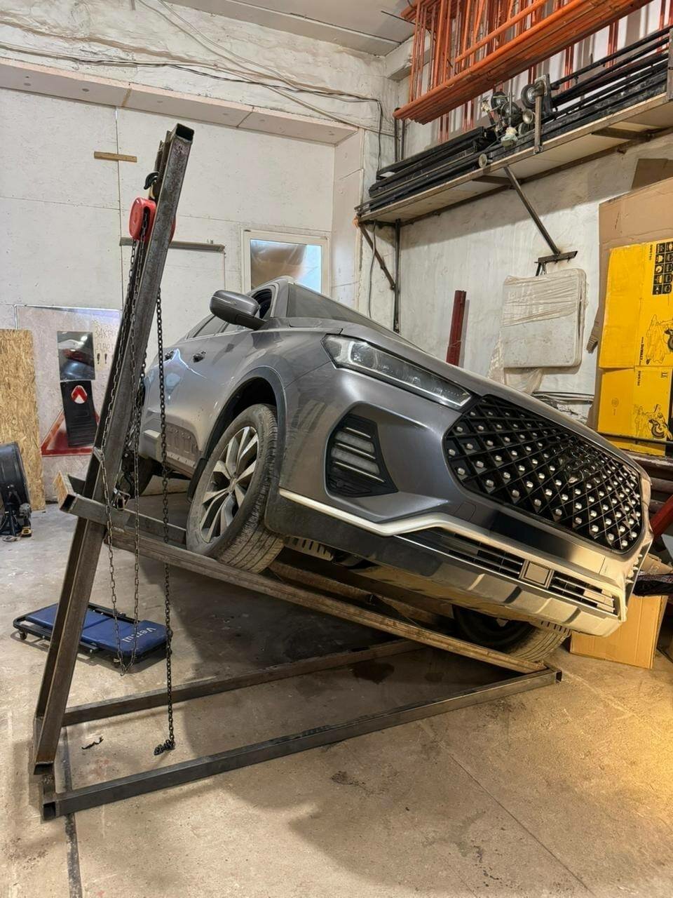 Опрокидыватель для автомобиля подъемник для автомобилей опрокидыватель кузова кантователь