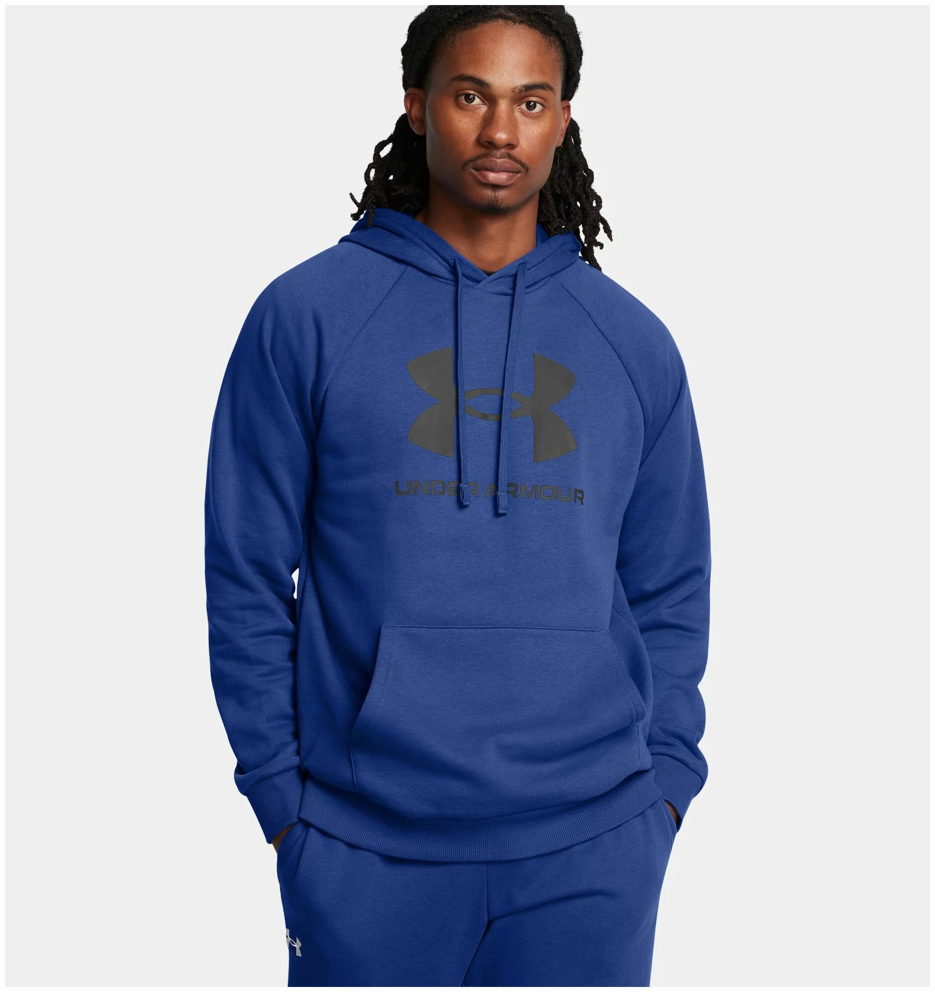 Худи Under Armour Rival , размер XL, , синий