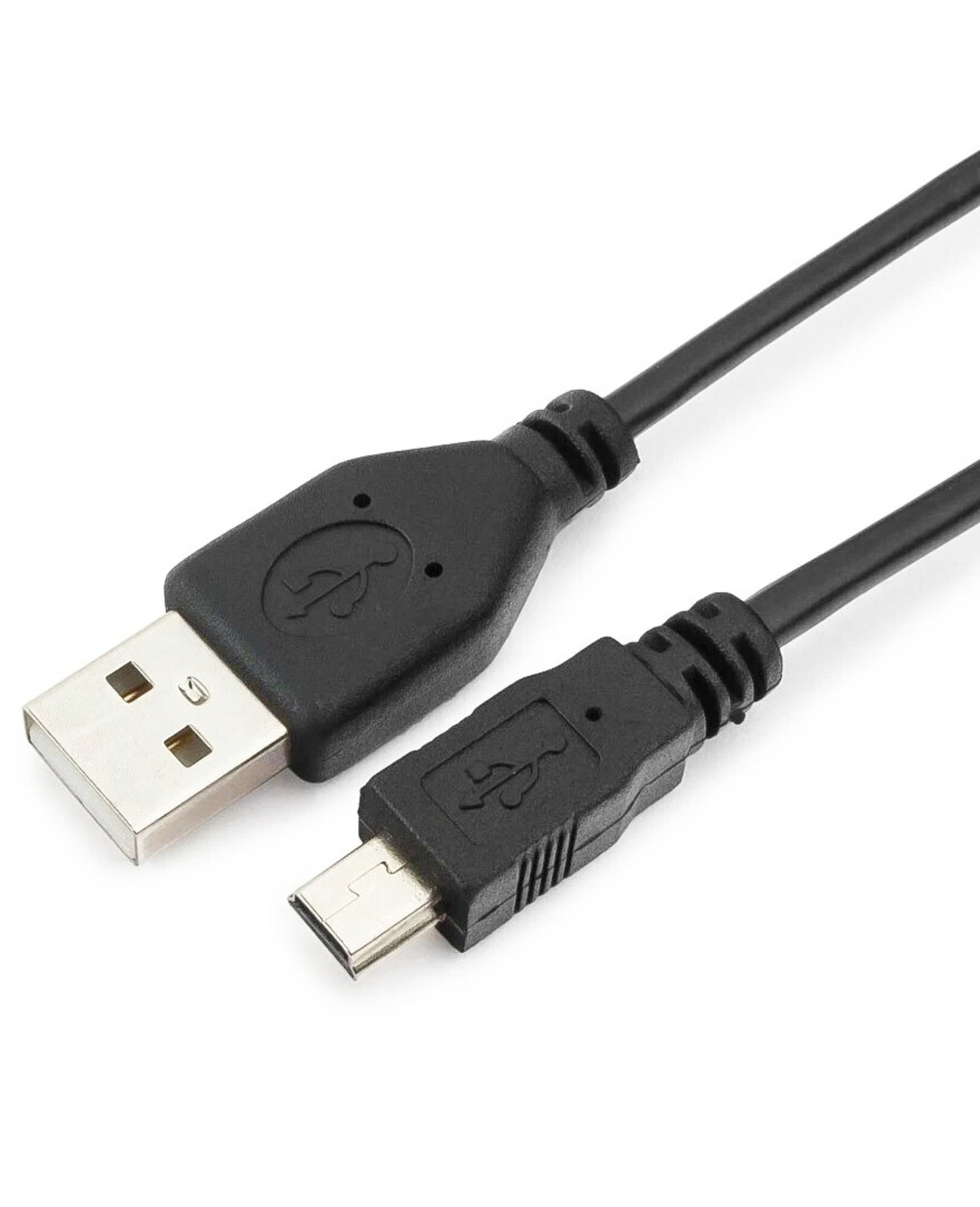 Кабель USB - miniUSB (CC-5PUSB2D-0.3M) 0.3 м, черный, 2 шт. — фото 1
