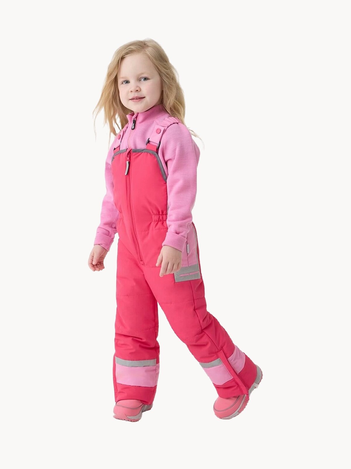 Полукомбинезон утеплённый Lassie Korkea размер 98  розовый