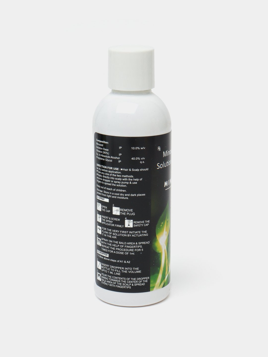 Миноксидил Minorega 10%, лосьон для роста волос и бороды, 60 мл — фото 1