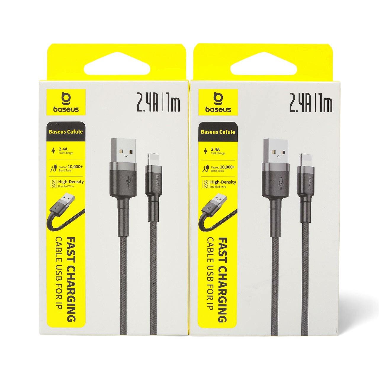 Оригинальный кабель Baseus для iPhone с поддержкой 2.4A - надежный и быстрый заряд