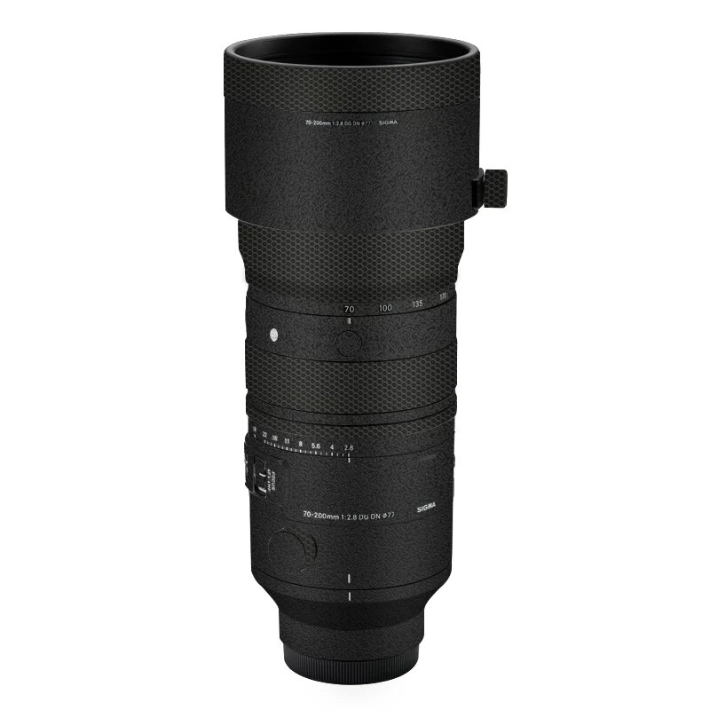 Защитная пленка Sigma 70-200mm F2.8 DG DN для объектива Sony E и L Mount, матовый черный дизайн