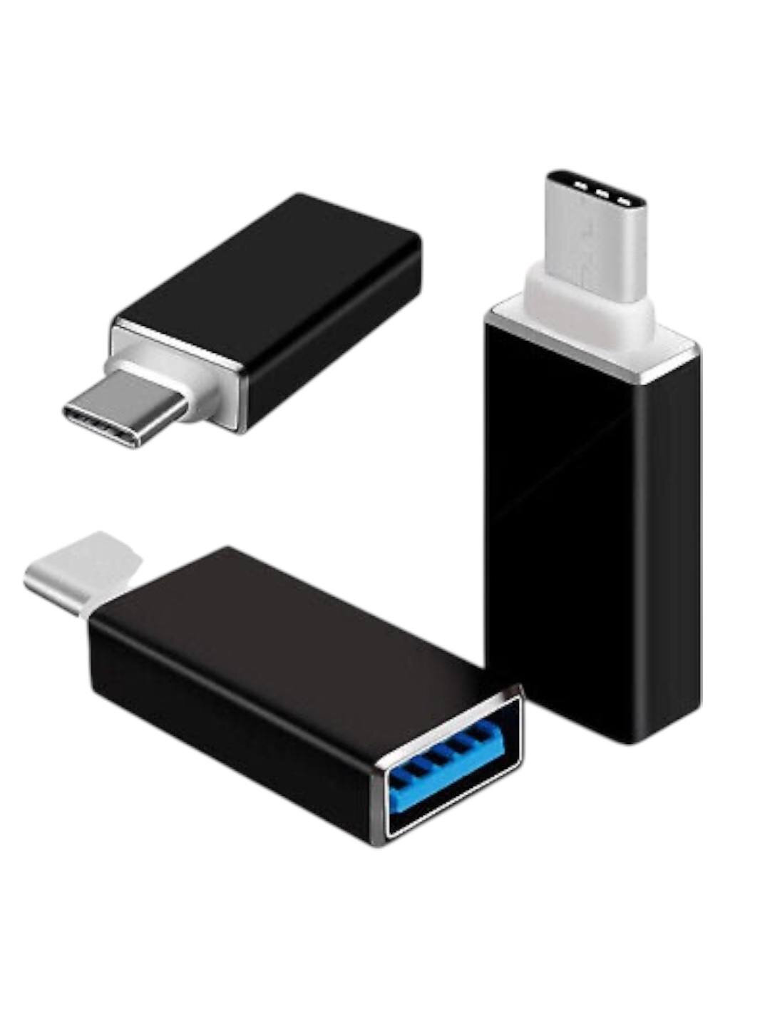 OTG адаптер Type-C ↔ USB для флешки, смартфона и планшета, переходник USB-C
