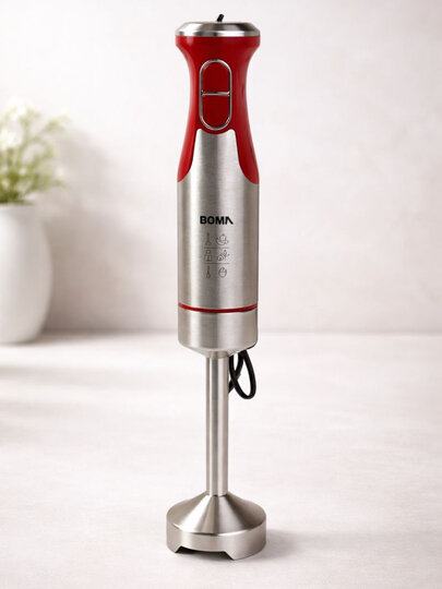 Погружной блендер BOMA BM-1980, мощность 800вт, нержавеющей сталь — фото 1