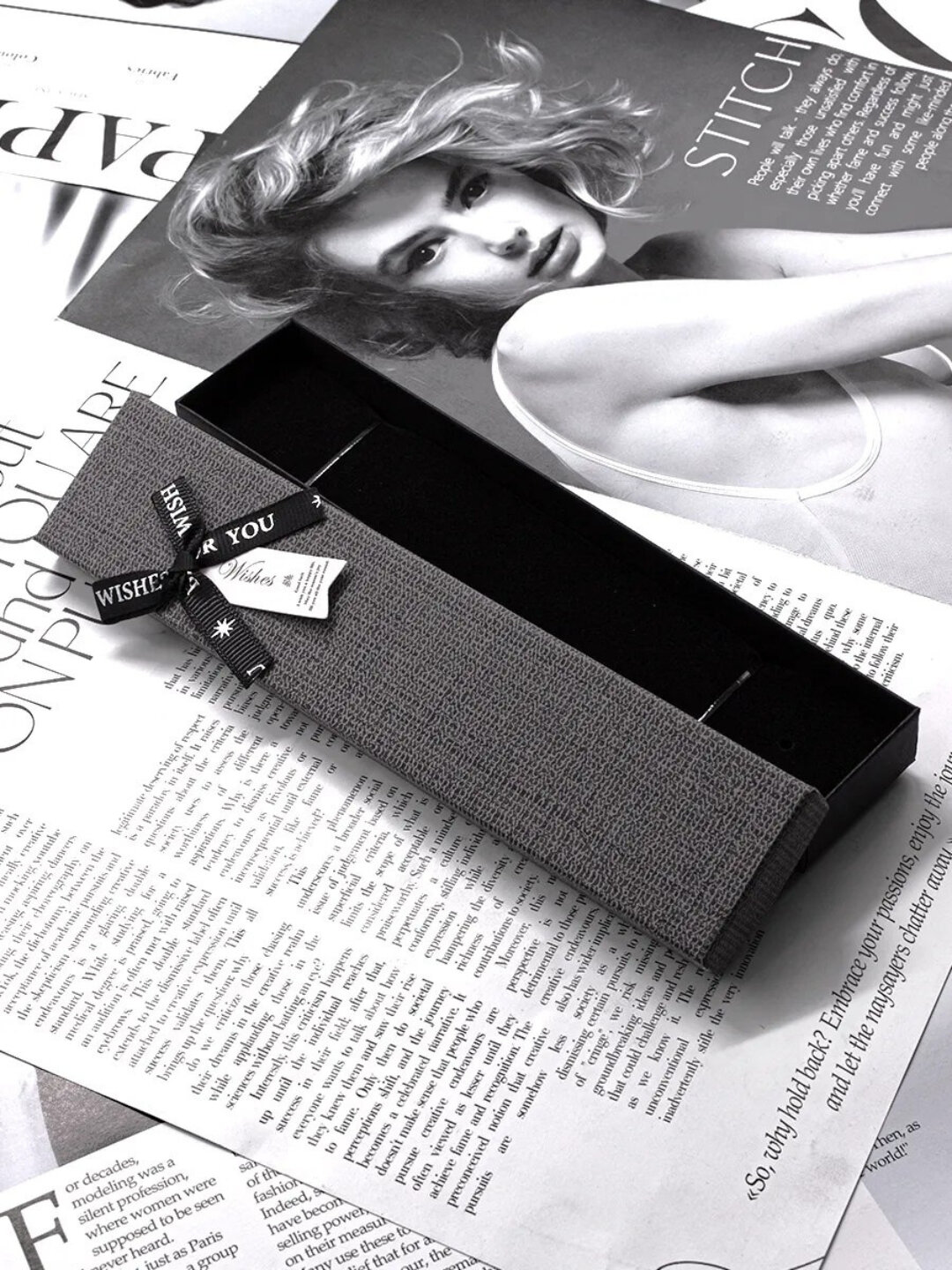 Коробочка для украшений для цепочек, браслетов, часов, подарочная упаковка, для праздников и день рождений